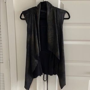 Black and Gold Vest